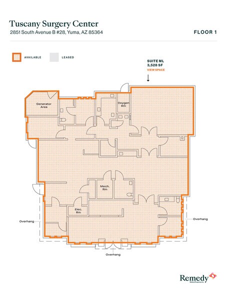 2851 S Avenue B, Yuma, AZ for lease - Floor Plan - Image 2 of 12