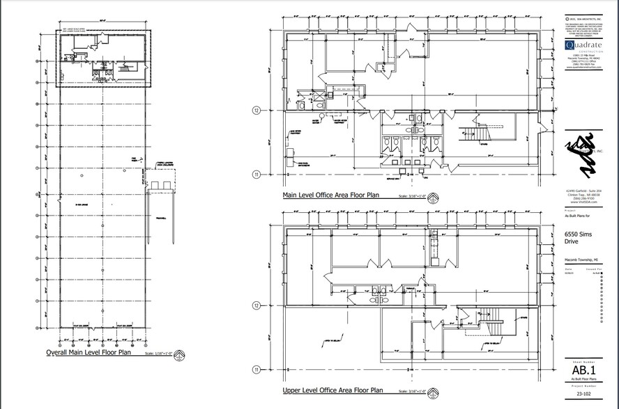 6550 Sims Dr, Sterling Heights, MI for lease - Floor Plan - Image 2 of 2