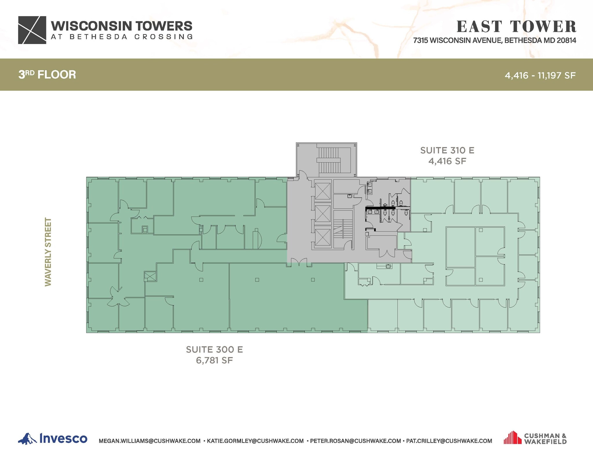 7315 Wisconsin Ave, Bethesda, MD for lease Floor Plan- Image 1 of 1