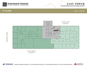 7315 Wisconsin Ave, Bethesda, MD for lease Floor Plan- Image 1 of 1