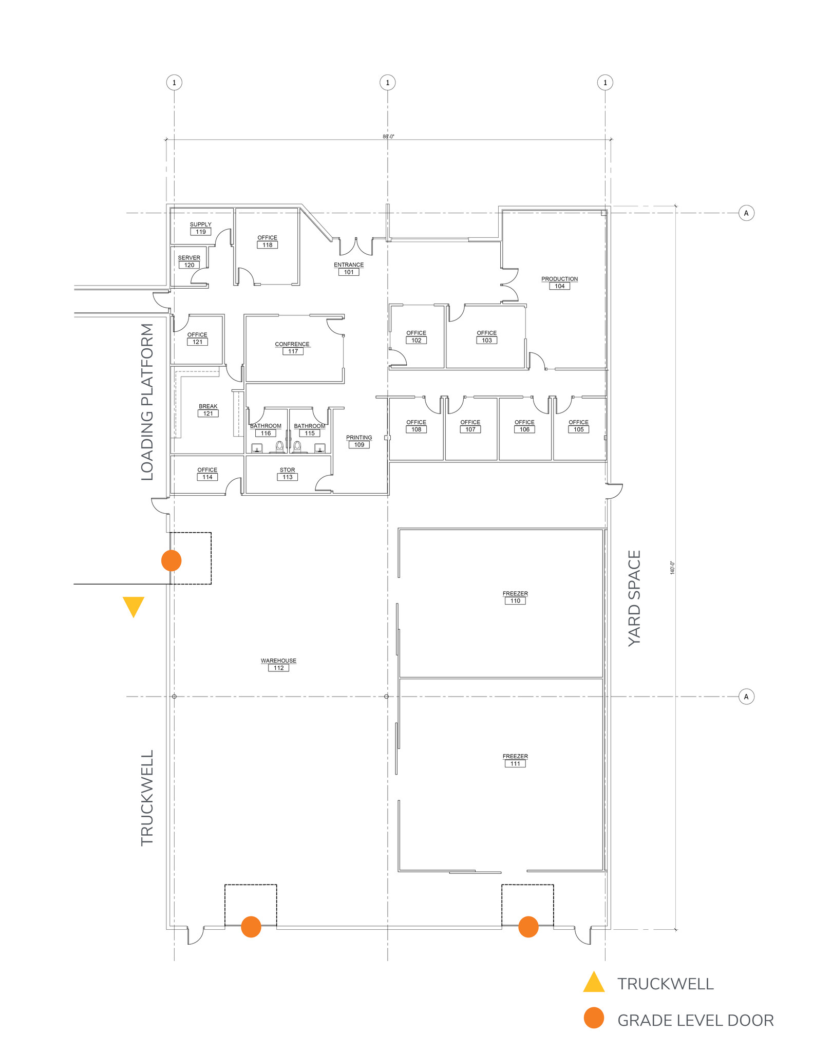 2414 W 14th St, Tempe, AZ for lease Floor Plan- Image 1 of 11