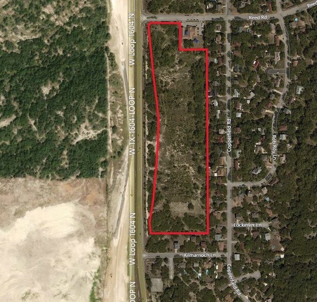 Loop 1604 & Reed Road, San Antonio, TX for sale - Aerial - Image 1 of 1