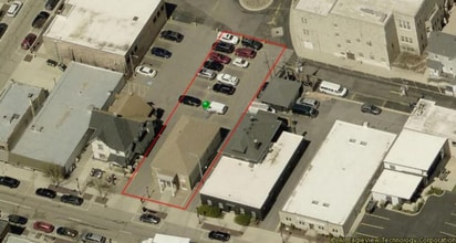 117 W Wesley St, Wheaton, IL - AERIAL  map view