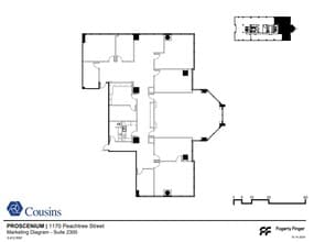 1170 Peachtree St, Atlanta, GA for lease Floor Plan- Image 1 of 1