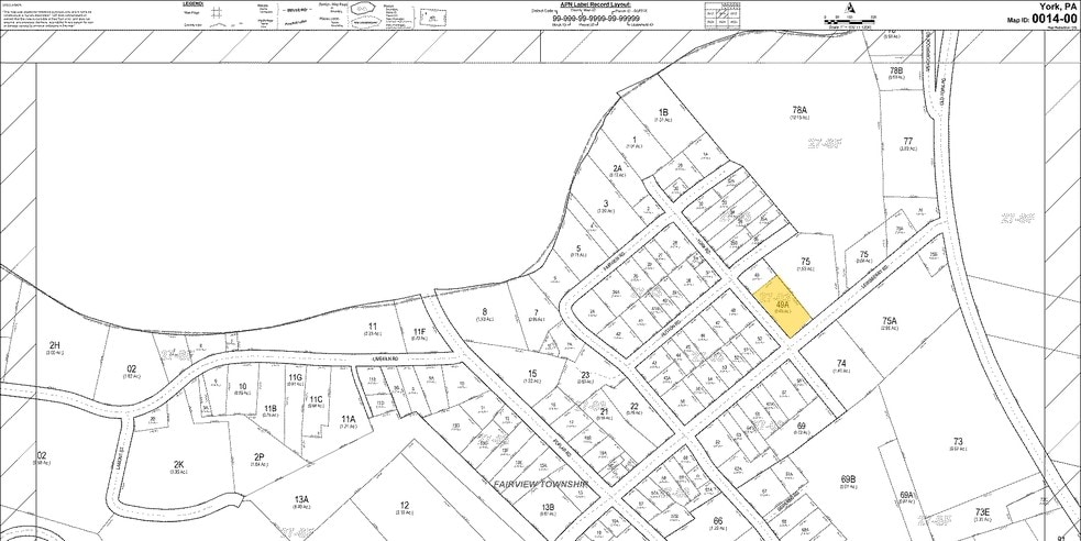 99 Lewisberry Rd, New Cumberland, PA for sale - Plat Map - Image 2 of 6