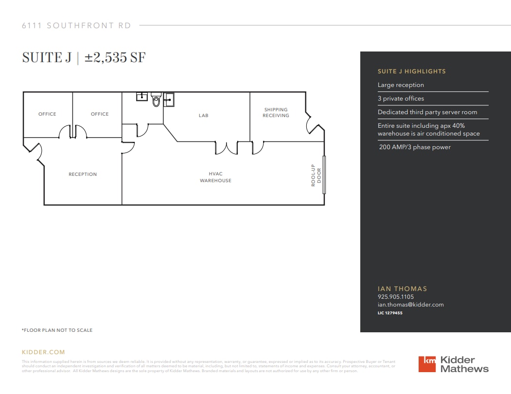 6111 Southfront Rd, Livermore, CA for lease Floor Plan- Image 1 of 1
