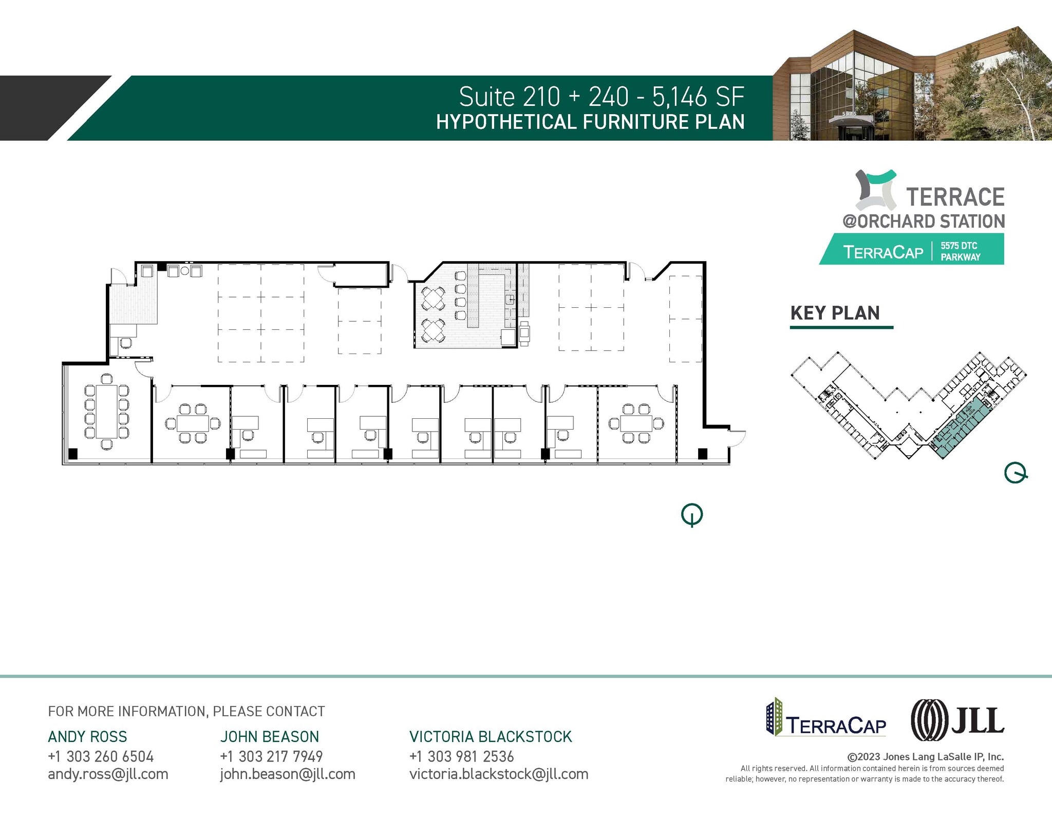 5575 Dtc Pky, Greenwood Village, CO for lease Floor Plan- Image 1 of 6
