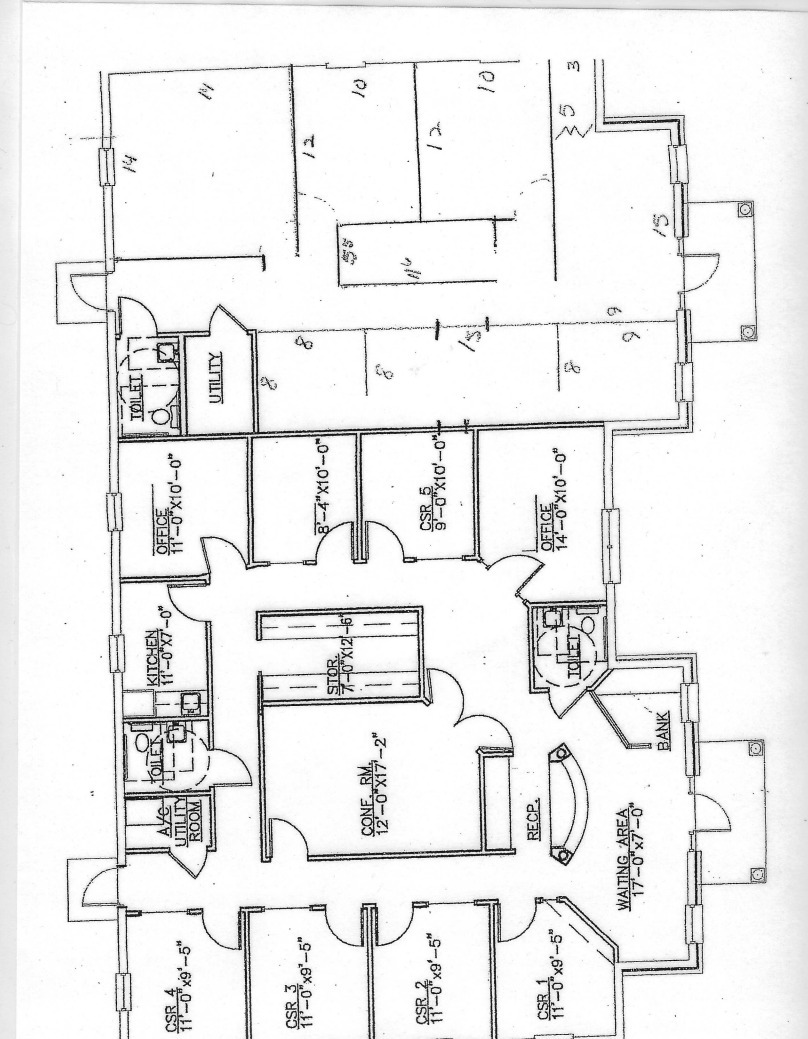 607 W Lumsden Rd, Brandon, FL for lease Floor Plan- Image 1 of 10