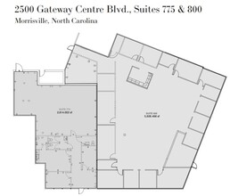 2500 Gateway Centre Blvd, Morrisville, NC for lease Floor Plan- Image 1 of 1