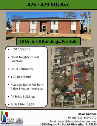 More details for 475 5th Ave, Marion, IA - Multifamily for Sale