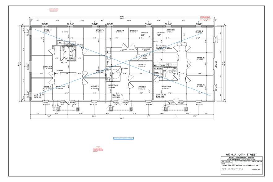 922 SW 107th St, Oklahoma City, OK for lease - Floor Plan - Image 2 of 2