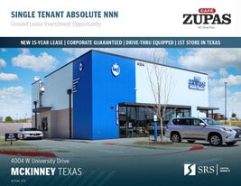 Cafe Zupas - NNN Property