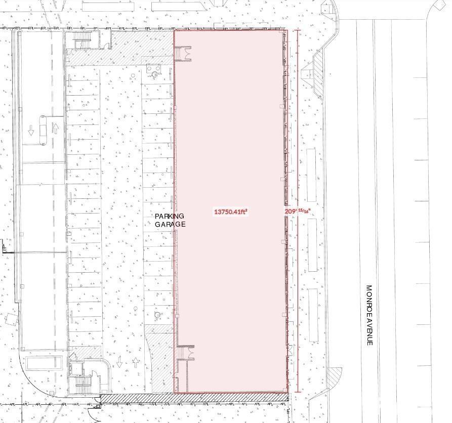 128 SW Monroe St, Peoria, IL for lease Floor Plan- Image 1 of 1