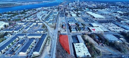 705 S Main St, Memphis, TN - AERIAL  map view