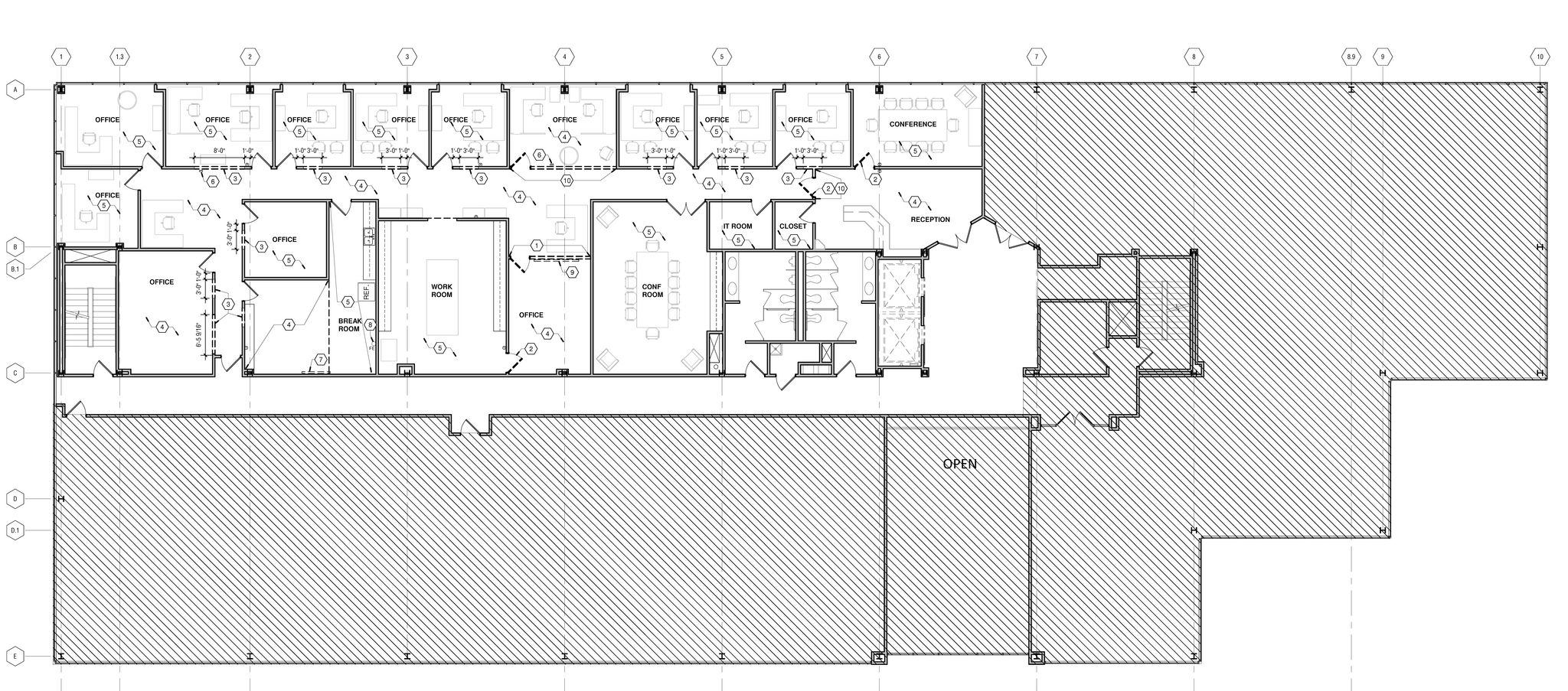 4675 Lakehurst Ct, Dublin, OH for lease Floor Plan- Image 1 of 1