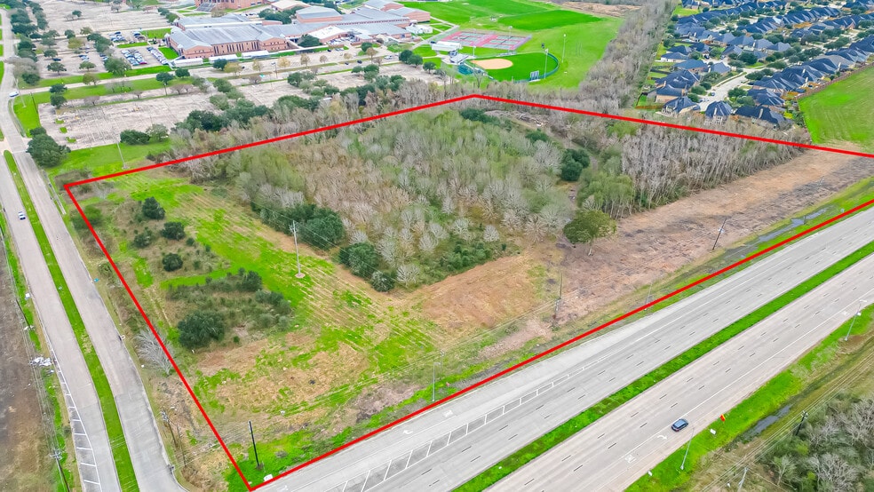 Hwy 6 (13.3 AC), Missouri City, TX for sale - Aerial - Image 3 of 3