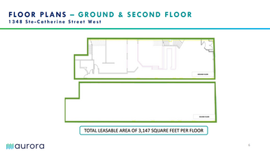 1344-1356 Rue Sainte-Catherine O, Montréal, QC for lease Floor Plan- Image 1 of 1