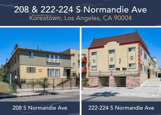 More details for 208 & 222-224 S Normandie Ave – Multifamily for Sale, Los Angeles, CA