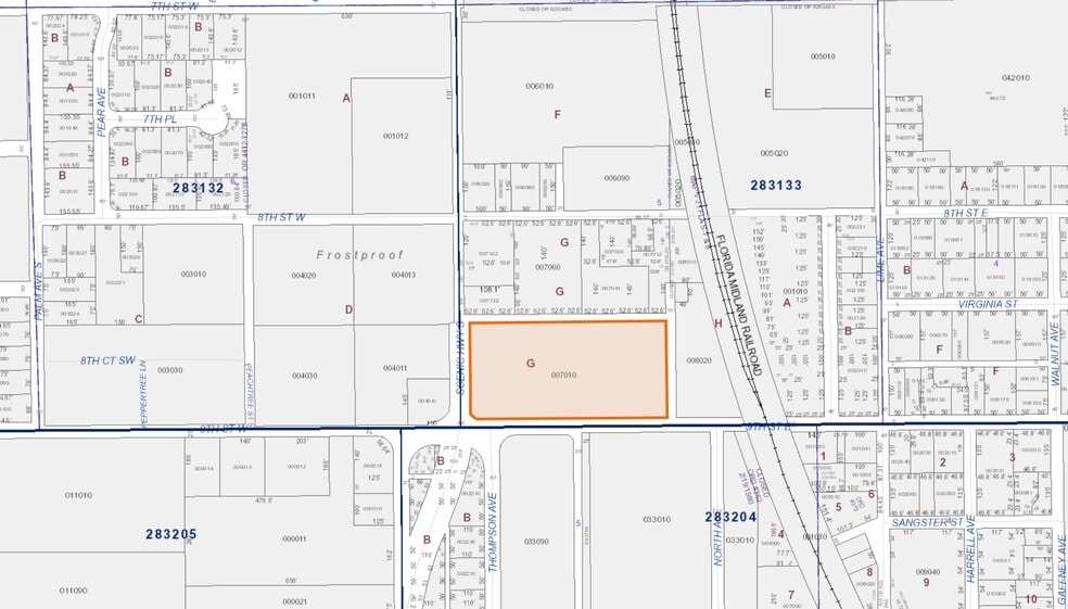 13-115 E 9th St, Frostproof, FL for sale - Aerial - Image 3 of 3