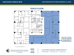 2633 Napoleon Ave, New Orleans, LA for lease Floor Plan- Image 1 of 1