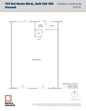 701 Del Norte Blvd, Oxnard, CA for lease Site Plan- Image 1 of 1