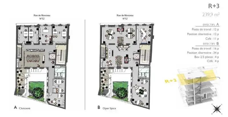 52 Rue De Monceau, Paris for lease Floor Plan- Image 1 of 4