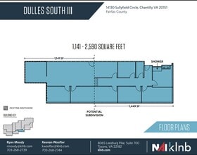 14130 Sullyfield Cir, Chantilly, VA for lease Floor Plan- Image 1 of 1