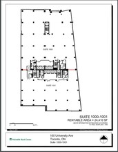 100 University Ave, Toronto, ON for lease Floor Plan- Image 1 of 1