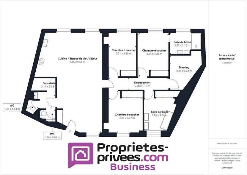 Office in Toulouse for sale - Floor Plan - Image 1 of 6