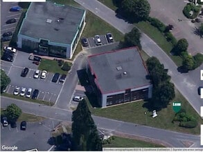 Caen - AERIAL map view