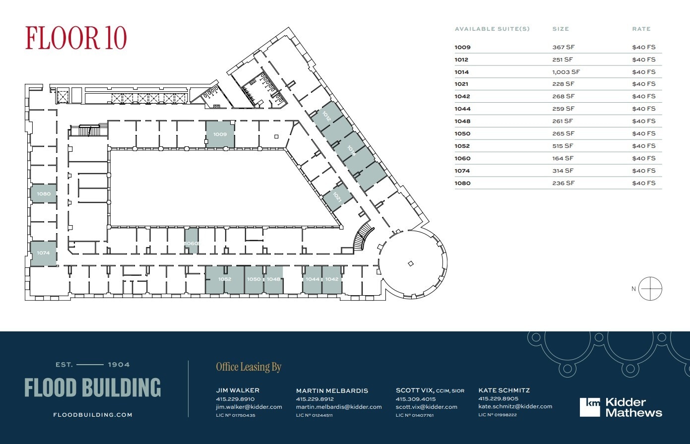870 Market St, San Francisco, CA for lease Floor Plan- Image 1 of 1