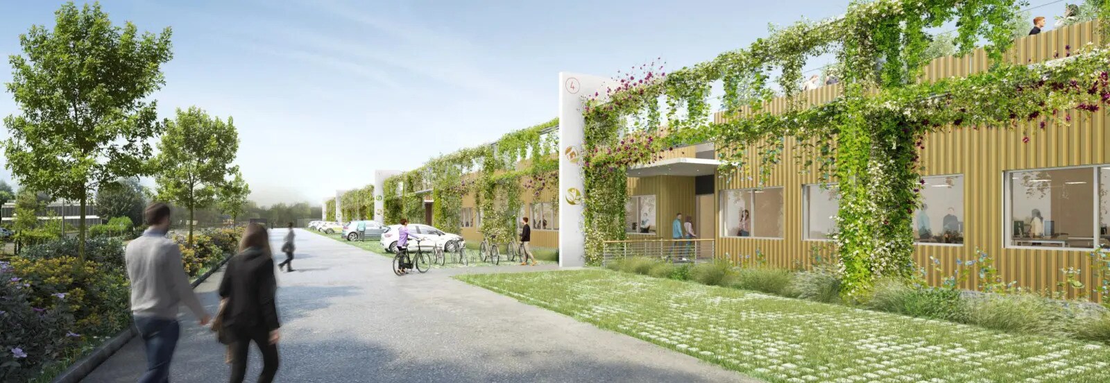 Rue Des Beaux Soleils, Osny for lease Building Photo- Image 1 of 7