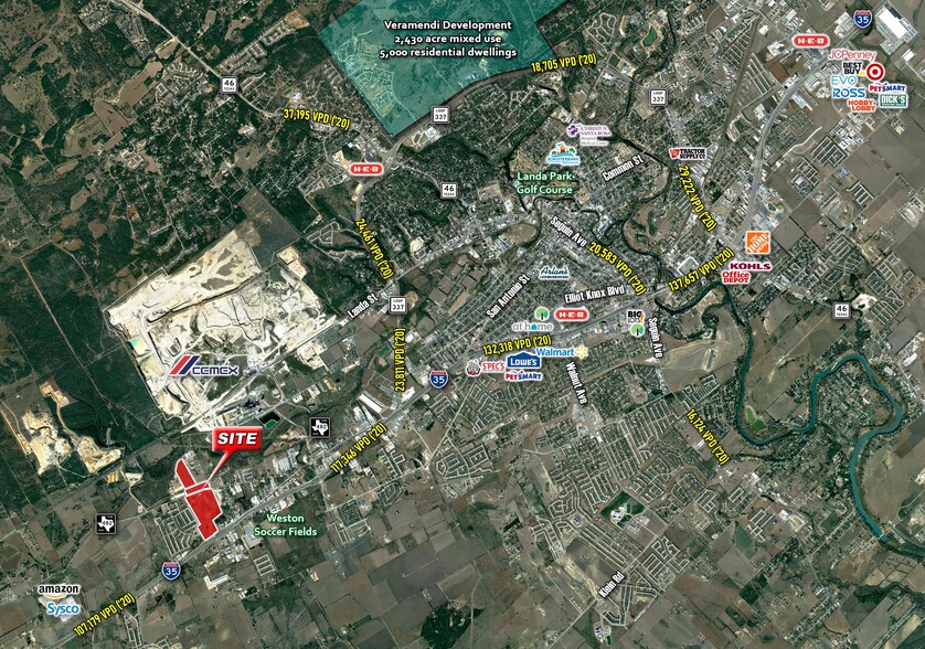 IH-35 & Engel Road, New Braunfels, TX 78132 - +/-110 Acres On IH 35 ...