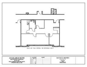 9419 Common Brook Rd, Owings Mills, MD for lease Floor Plan- Image 1 of 1
