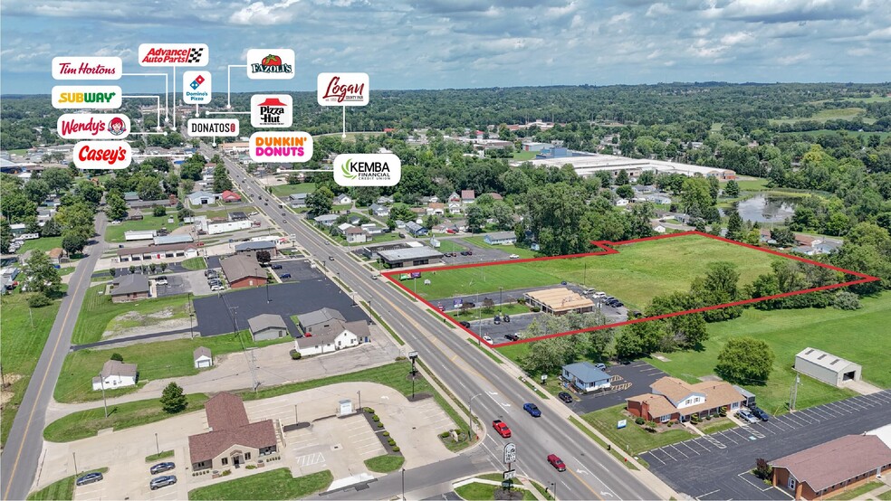 1433 S Main St, Bellefontaine, OH for sale - Site Plan - Image 3 of 9