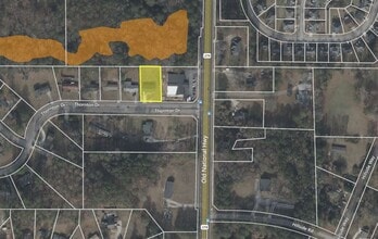 2425 Thornton Dr, College Park, GA - AERIAL  map view