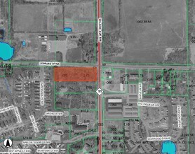 1195 Wilson Ave NW, Grand Rapids, MI - AERIAL  map view