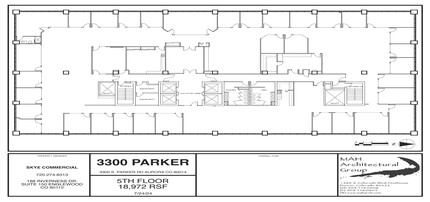 3300 S Parker Rd, Aurora, CO for lease Floor Plan- Image 1 of 1