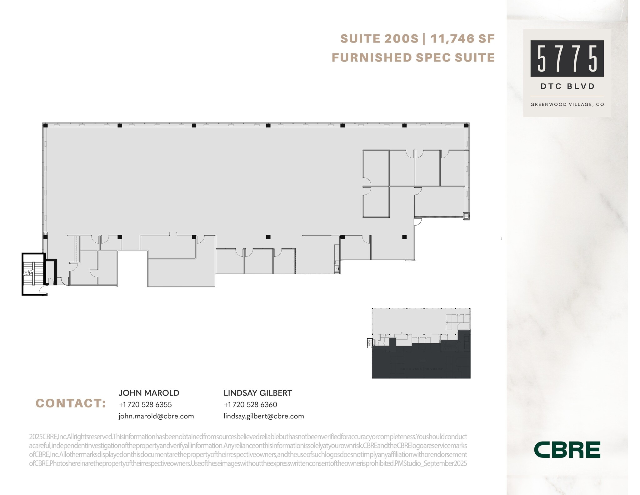 5775 DTC Blvd, Greenwood Village, CO for lease Site Plan- Image 1 of 1