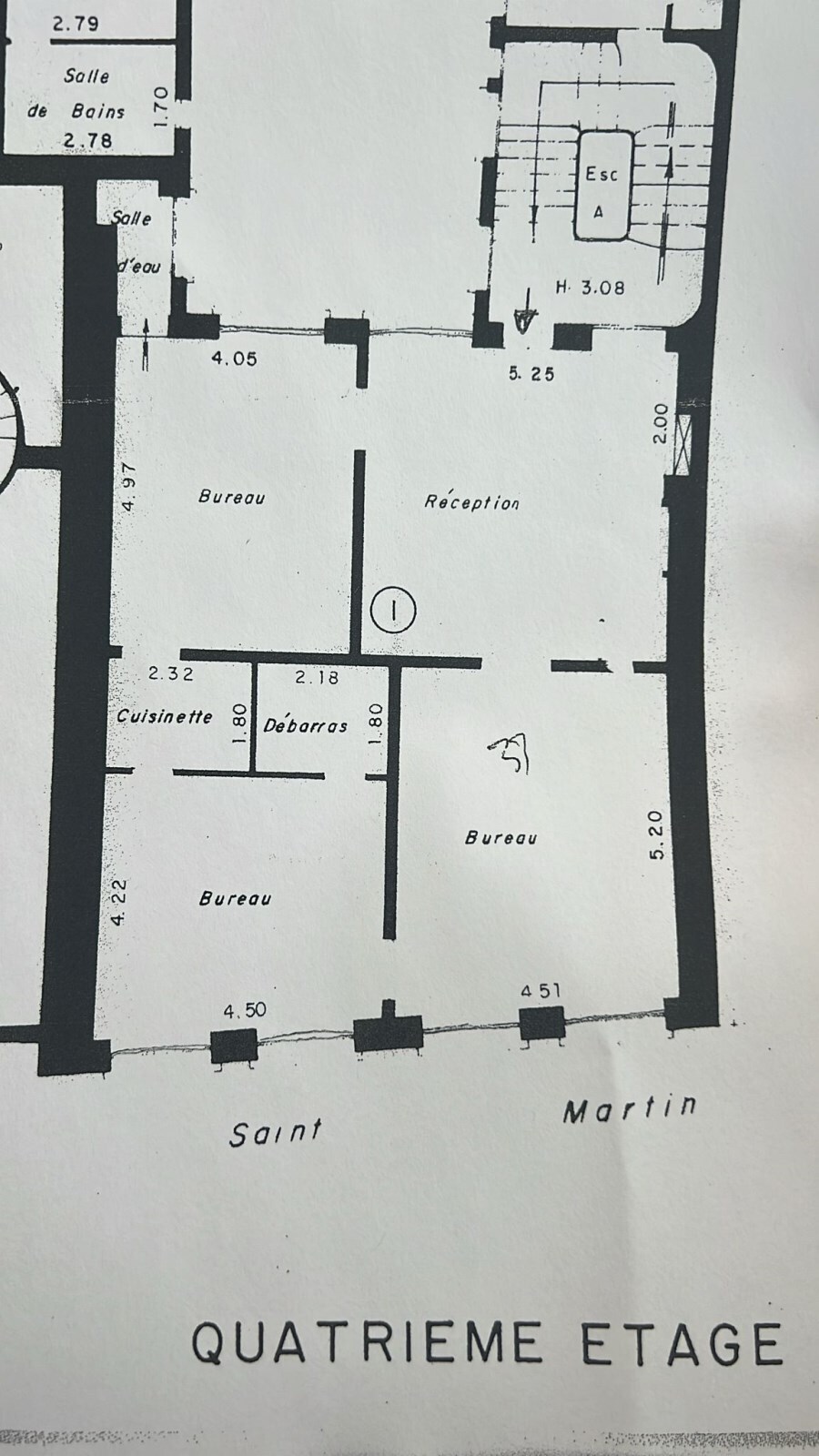 147 Rue Saint-Martin, Paris for lease Floor Plan- Image 1 of 15