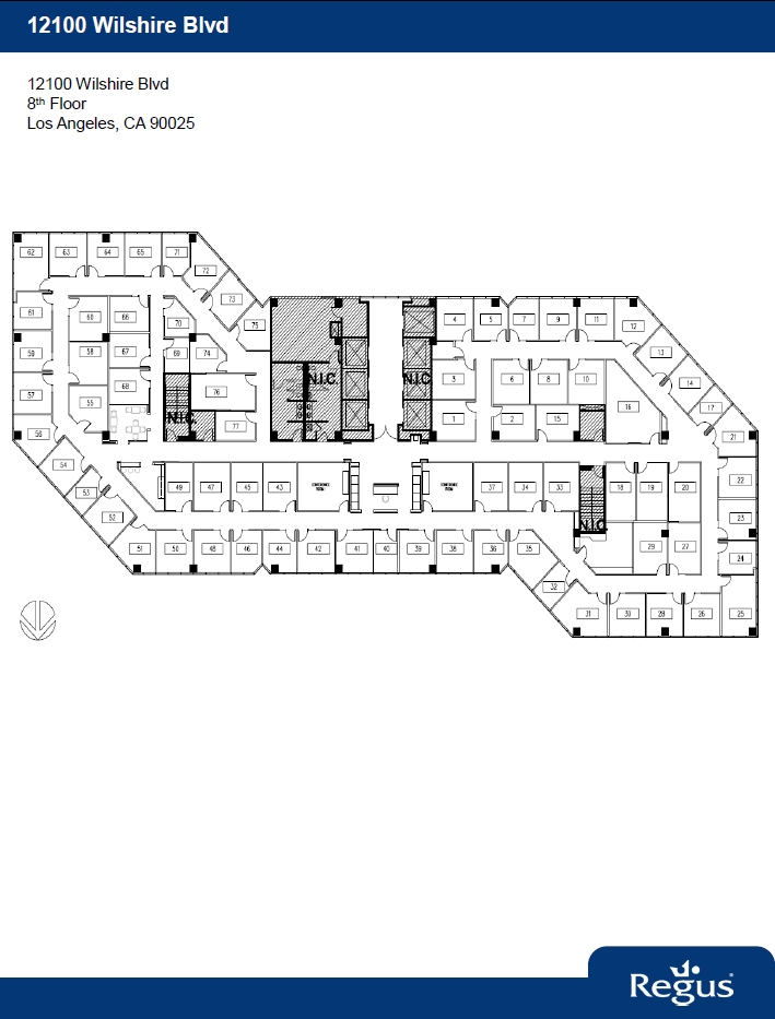 12100 Wilshire Blvd, Los Angeles, CA for lease Floor Plan- Image 1 of 1