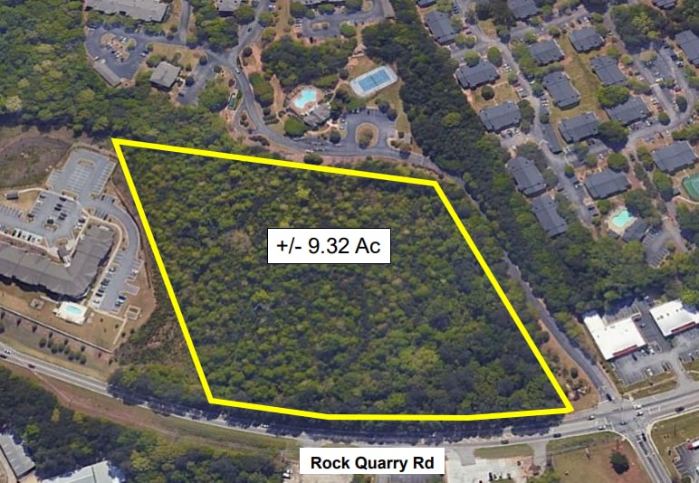Rock Quarry Rd, Stockbridge, GA for sale - Aerial - Image 1 of 2