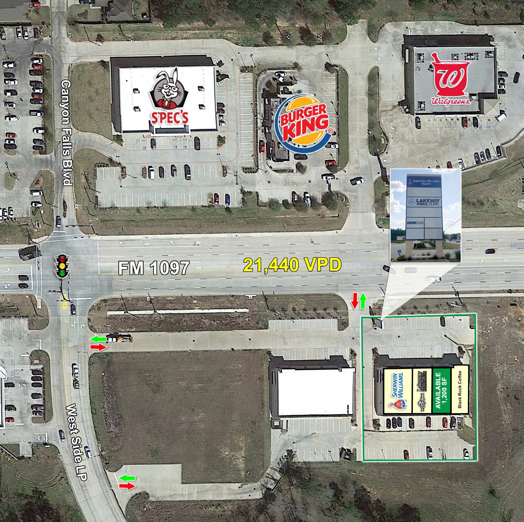 9571 W FM 1097, Willis, TX for lease Site Plan- Image 1 of 1