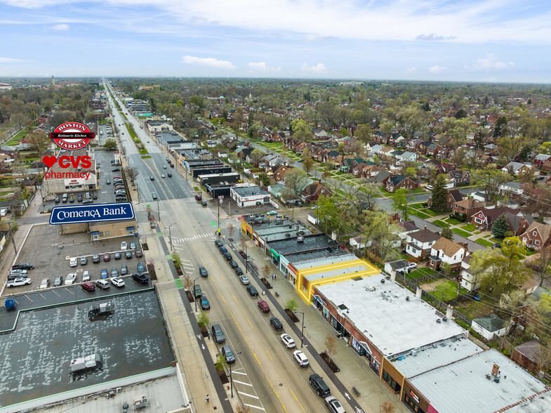 18955-18957 Livernois Ave, Detroit, MI for lease - Aerial - Image 3 of 3