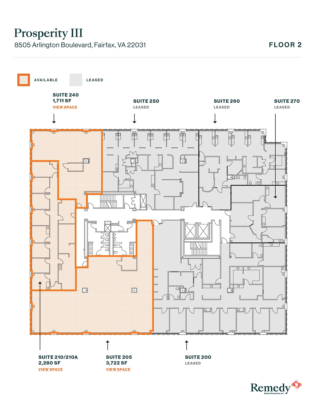 8501 Arlington Blvd, Merrifield, VA for lease Floor Plan- Image 1 of 1