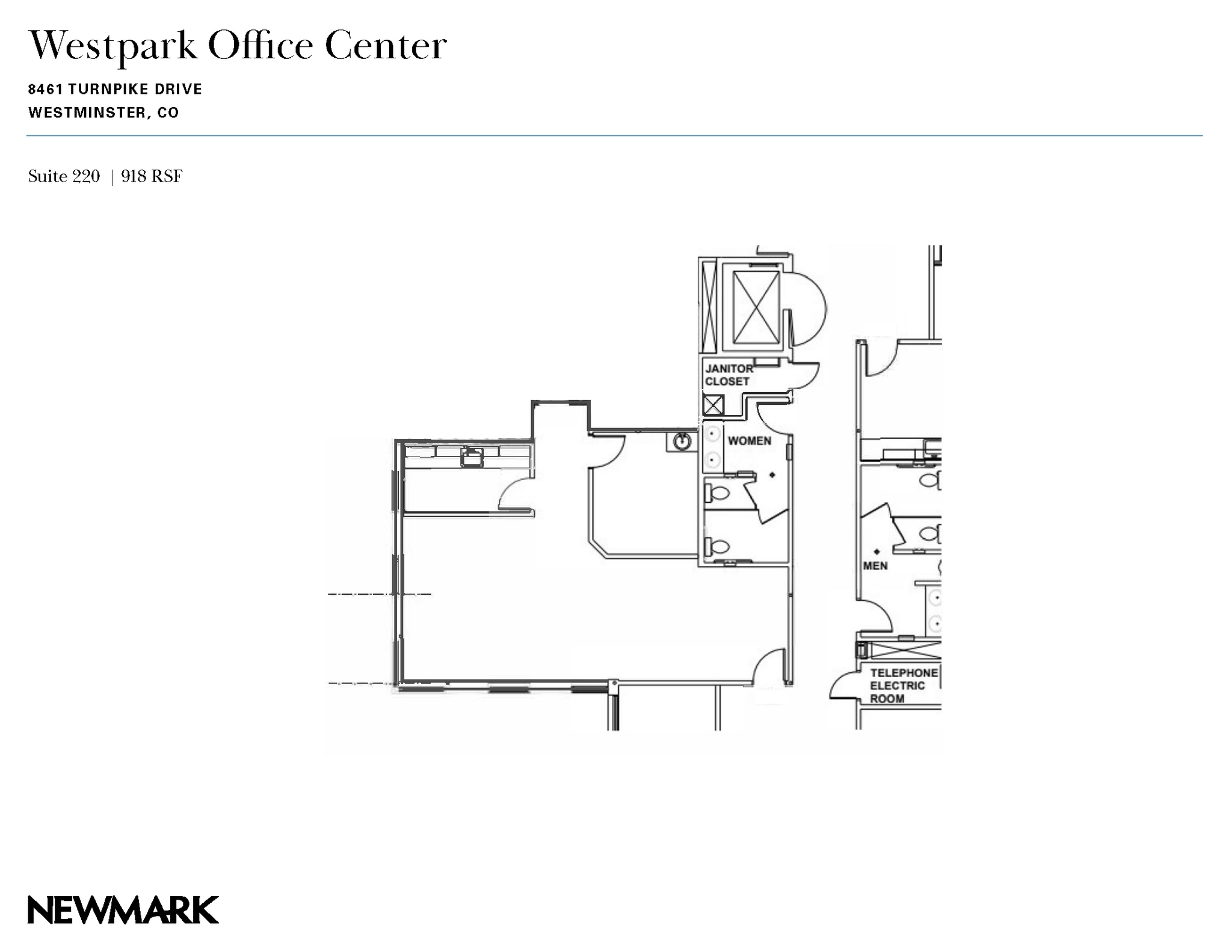 8601 Turnpike Dr, Westminster, CO for lease Floor Plan- Image 1 of 1