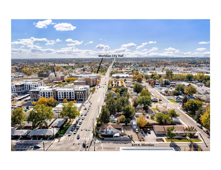 829 N Meridian Rd, Meridian, ID for sale - Aerial - Image 1 of 1