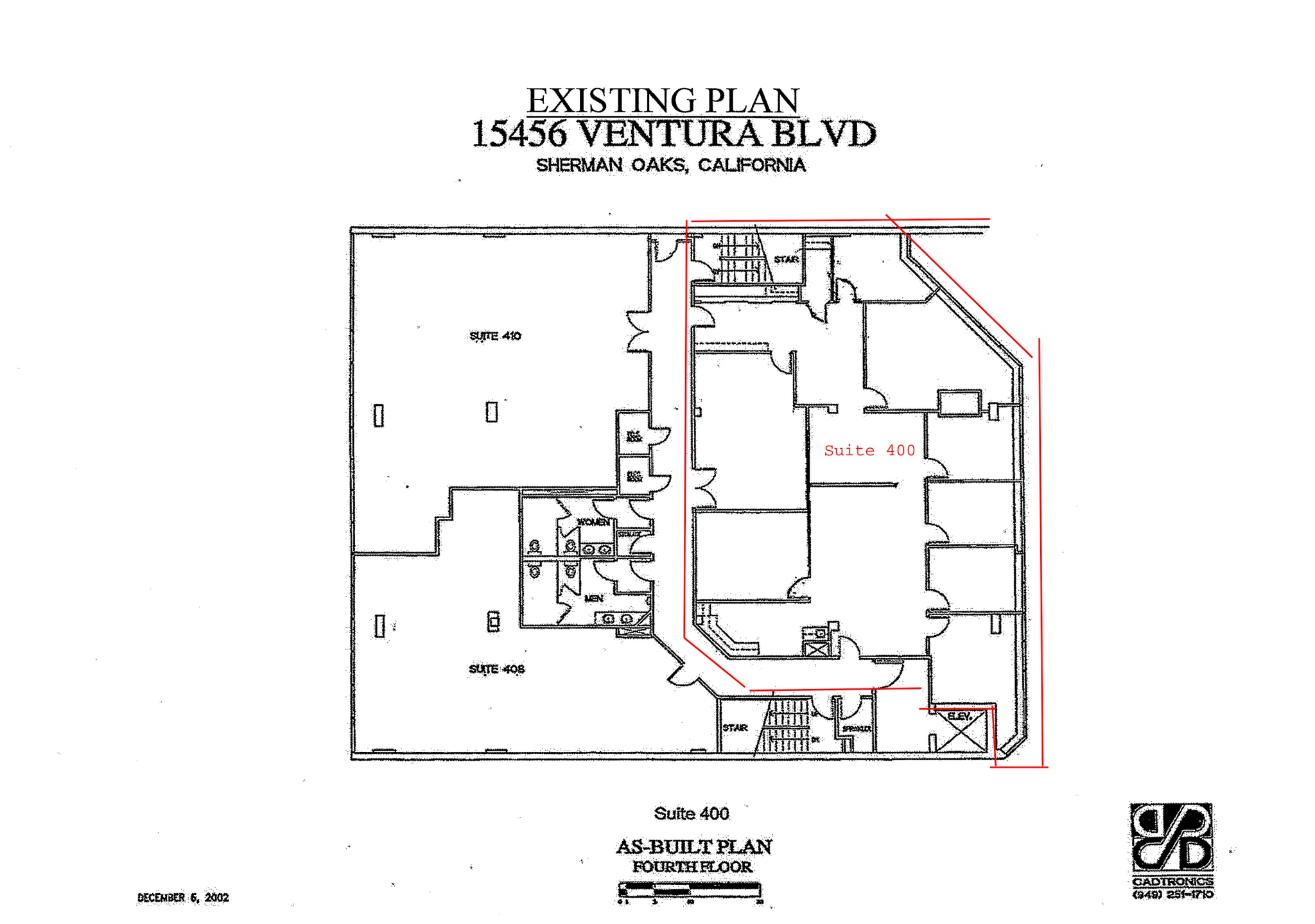 15456 Ventura Blvd, Sherman Oaks, CA for lease Floor Plan- Image 1 of 1
