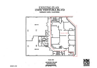 15456 Ventura Blvd, Sherman Oaks, CA for lease Floor Plan- Image 1 of 1