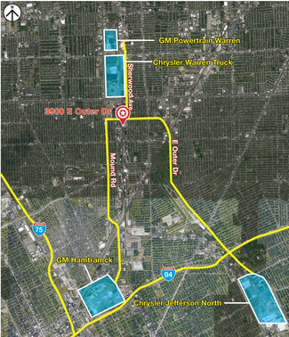 More details for 3900 E Outer Dr, Detroit, MI - Industrial for Lease